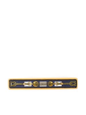 Hermès Pre-Owned broche Cloisonne (années 2000) - Bleu