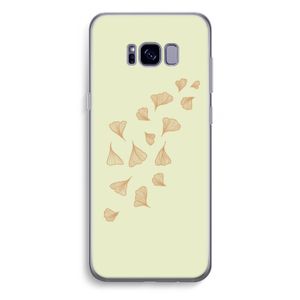 Falling Leaves: Samsung Galaxy S8 Plus Transparant Hoesje