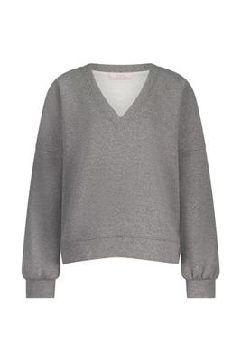 Annabel spark sweater - grey melange - 13076