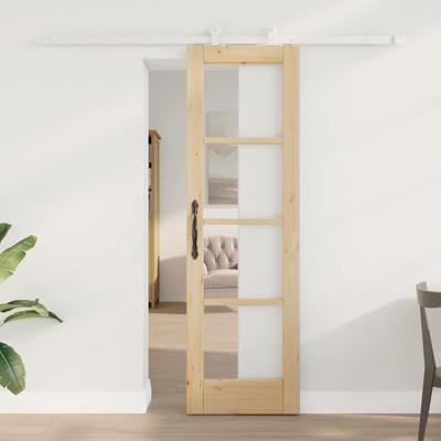 Schuifdeur met Hardware Set 'ORKDAL'van Massief Hout & Glas