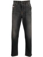 Diesel jean 2005 à logo brodé - Gris