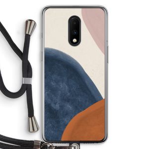 Geo #1: OnePlus 7 Transparant Hoesje met koord