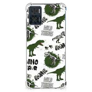 Case Anti-shock voor Motorola Moto E22 | E22i Dinosaurus