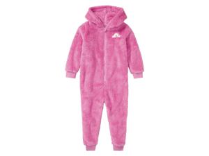 lupilu Peuters pluche overall (122/128, Roze)