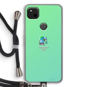 Win98: Pixel 4a Transparant Hoesje met koord