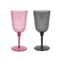 Imperial Kitchen Wijnglas lines kunststof ø8x18.5cm