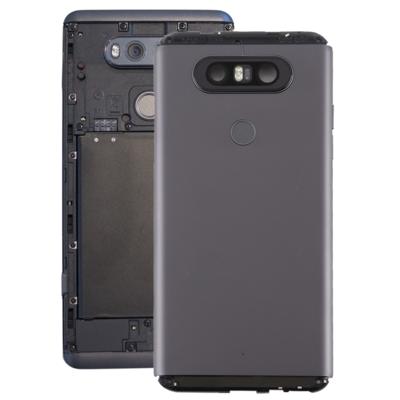 Batterij achtercover met camera lens & vingerafdruk sensor voor LG V20 mini (grijs)