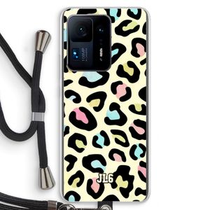 Leopard pattern: Xiaomi Mi Mix 4 Transparant Hoesje met koord