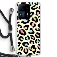 Leopard pattern: Xiaomi Mi Mix 4 Transparant Hoesje met koord