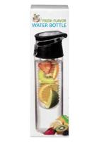 Fresh Flavor Water bottle zwart