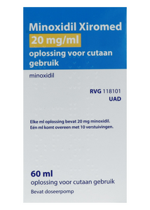 Xiromed Minoxidil 20mg/ml Oplossing voor Cutaan Gebruik