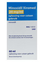 Xiromed Minoxidil 20mg/ml Oplossing voor Cutaan Gebruik - thumbnail