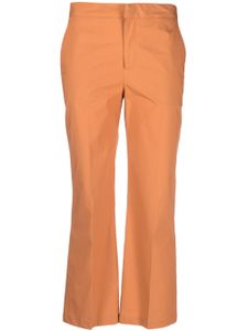 TWINSET pantalon de tailleur à coupe courte - Orange