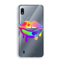Lip Palette: Samsung Galaxy A10 Transparant Hoesje