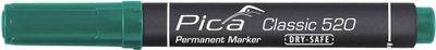 Pica 520/36 Permanent Marker 1-4mm rond groen,10st.