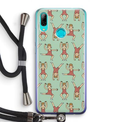 Gymboys: Huawei P Smart (2019) Transparant Hoesje met koord