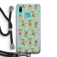 Gymboys: Huawei P Smart (2019) Transparant Hoesje met koord