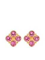 Kenneth Jay Lane boucles d'oreilles serties de cristaux