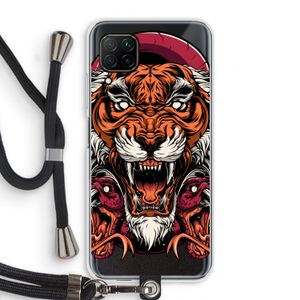 Tiger and Rattlesnakes: Huawei P40 Lite Transparant Hoesje met koord