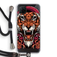 Tiger and Rattlesnakes: Huawei P40 Lite Transparant Hoesje met koord