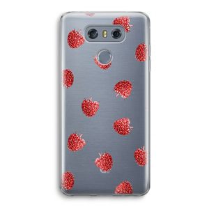 Framboosjes: LG G6 Transparant Hoesje