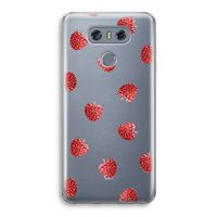 Framboosjes: LG G6 Transparant Hoesje Framboosjes: LG G6 Transparant Hoesje