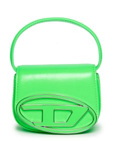 Diesel Kids sac porté épaule à plaque logo - Vert