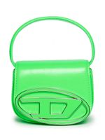 Diesel Kids sac porté épaule à plaque logo - Vert - thumbnail