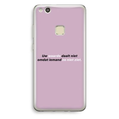 uw waarde daalt niet: Huawei Ascend P10 Lite Transparant Hoesje