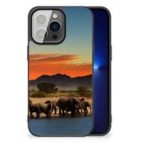 iPhone 13 Pro Dierenprint Telefoonhoesje Olifanten