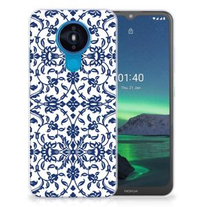 Nokia 1.4 TPU Case Flower Blue