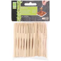 Eco-Import bamboo cocktailvorkjes 72 stuks Eco-Import bamboo cocktailvorkjes 72 stuks