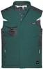 James & Nicholson JN825 Craftsmen Softshell Vest -STRONG- - Dark-Green/Black - XS