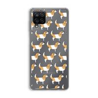 Doggy: Samsung Galaxy A12 Transparant Hoesje
