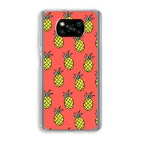 Ananas: Xiaomi Poco X3 NFC Transparant Hoesje Ananas: Xiaomi Poco X3 NFC Transparant Hoesje