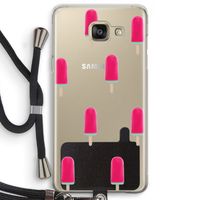 Waterijsje: Samsung Galaxy A5 (2016) Transparant Hoesje met koord