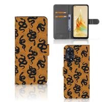 Telefoonhoesje | Met pasjeshouder | voor OPPO Reno8 T 4G Snakes