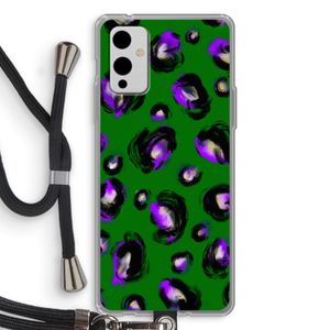 Green Cheetah: OnePlus 9 Transparant Hoesje met koord