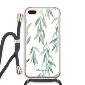Branch up your life: iPhone 8 Plus Transparant Hoesje met koord