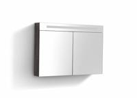 Spiegelkast 80 met LED verlichting Century Oak