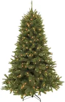 Triumph Tree Forest frosted verlichte kunstkerstboom groen 185cm - 224 lampjes