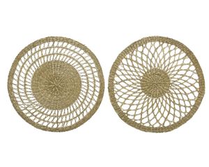 Placemat sea grass dia38-H0.01cm natural - Ksd