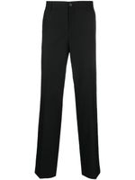 Filippa K pantalon droit à taille élastique en laine recyclé - Noir