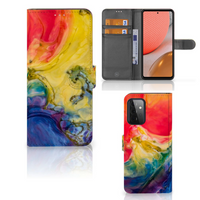 Hoesje Samsung Galaxy A72 Watercolor Dark