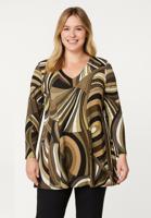 Yoek Tuniek wide bottom EMILY | Licht Groen | Maat 54/56
