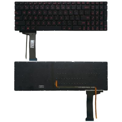 ONS toetsenbord met achtergrondverlichting voor ASUS GL551 GL551J GL551JK GL551JM GL551JW GL551JX G552 G552V G552VW G552VX FZ50JX GL752VW GL742VW (zwa