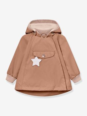 Tussenjas baby's met fleecevoering MATWAI MINI A TURE bruin