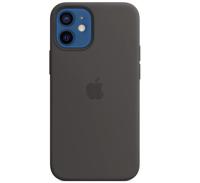 Apple Silicone MagSafe Case iPhone 12 Mini Black