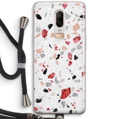 Terrazzo N°12: OnePlus 6 Transparant Hoesje met koord