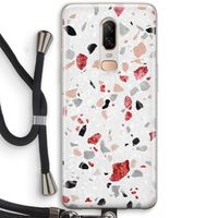 Terrazzo N°12: OnePlus 6 Transparant Hoesje met koord